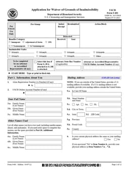 i-601 form preview