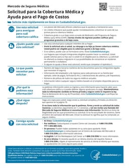 Determine Health Coverage Eligibility and Get Help with Cost Assistance form preview