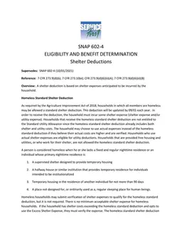 SNAP 602-4 Montana Shelter Verification and Benefits Eligibility form preview